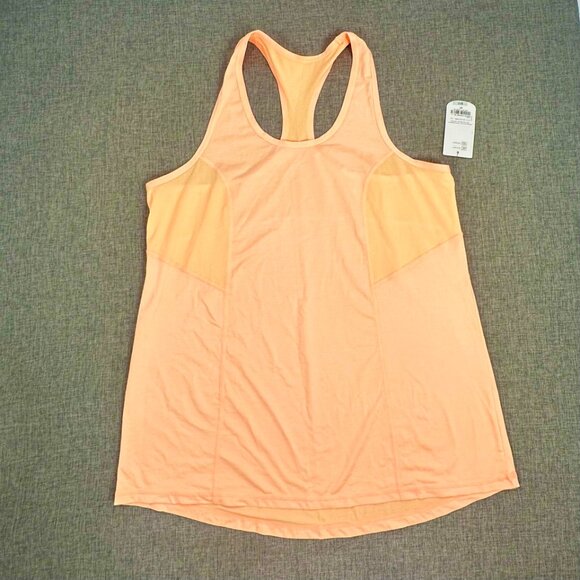 New! Xersion Athletic Tank Top Arctic Orange Stretch Racerback Ventilation MT‎ - Picture 1 of 10